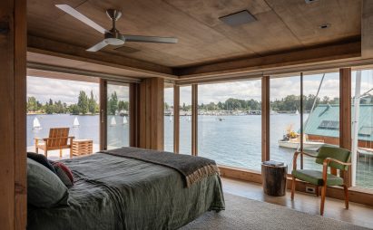 Cosy bedroom interior