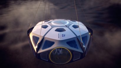 Space tourism spacecraft