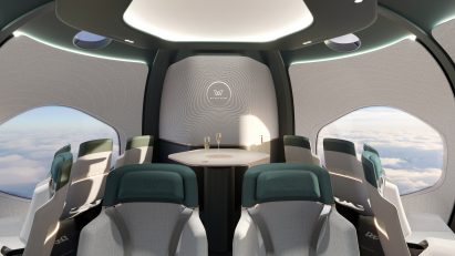 Inside of The Explorer Space capsule