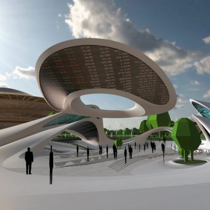 Zaha Hadid Architects' Liberland Metaverse city
