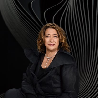 Portrait of Zaha Hadid
