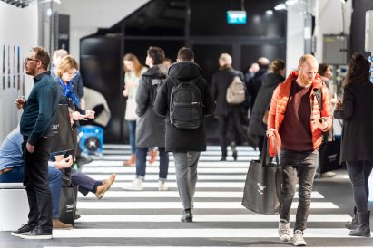 A photograph of people visiting Architect@Work