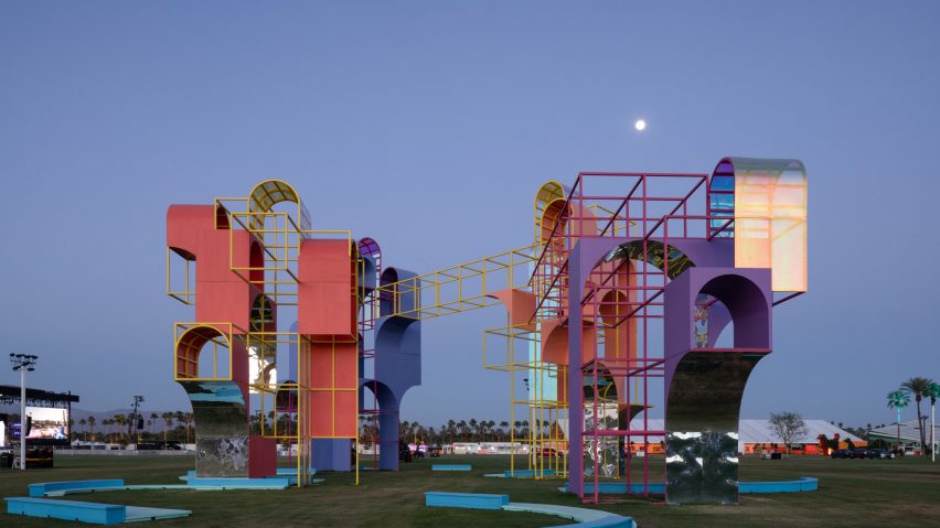 Architensions Coachella installation