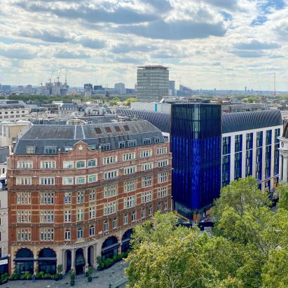 Axor’s Brushed Black Chrome products feature in The Londoner hotel