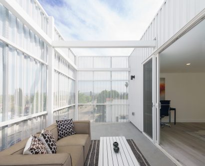 patio aluminium perforated screen