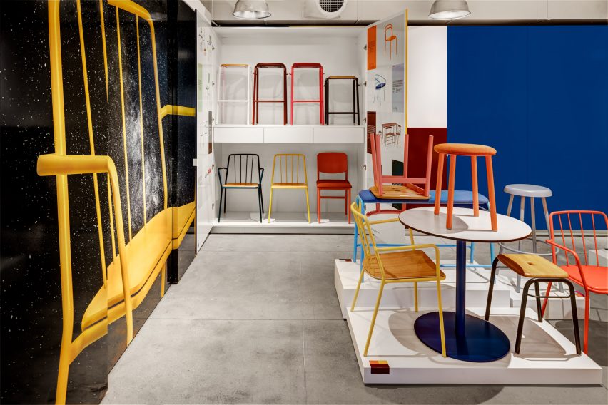 Divison Twelve's showroom featuring its latest products