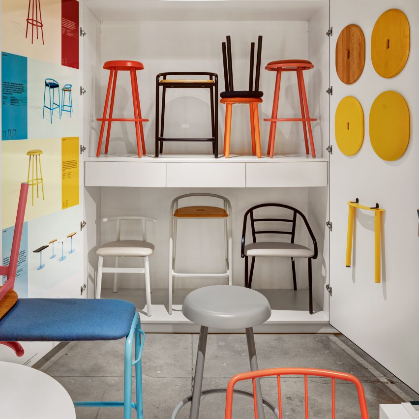 A photograph of Division Twelve's showroom