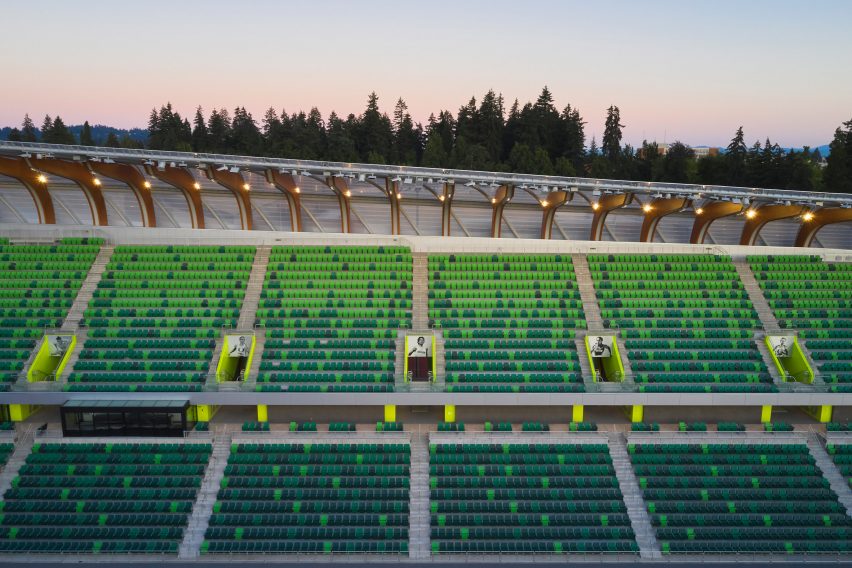 hayward field seating