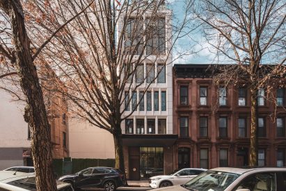 St Marks Place townhome entrance