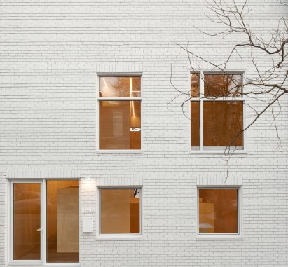 Jean Verville MB House white exterior facade