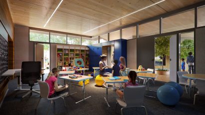NBBJ neurodiverse school classroom