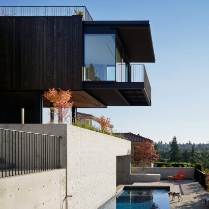 GO’C creates cedar-clad Sound House overlooking Seattle