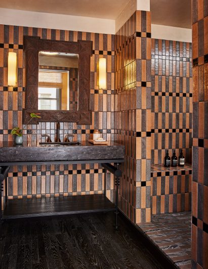 Wearstler Pool Suite Bathroom