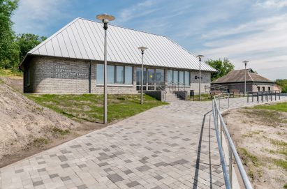 Exterior of the Administrative Service Centre prototype in Ukraine