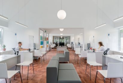 Interior of the Administrative Service Centre prototype by Claesson Koivisto Rune