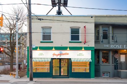 The exterior of The Annex in Toronto