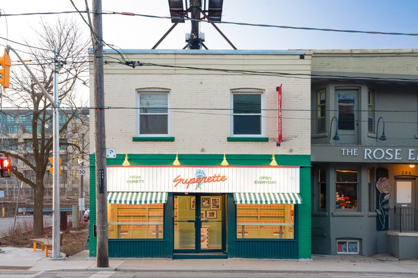 The exterior of The Annex in Toronto
