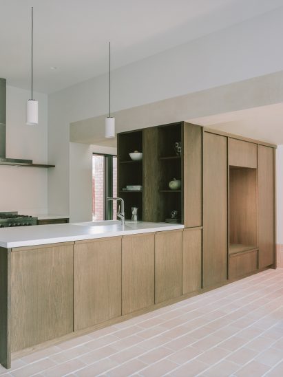 Dark oak kitchen interior by Studio McW