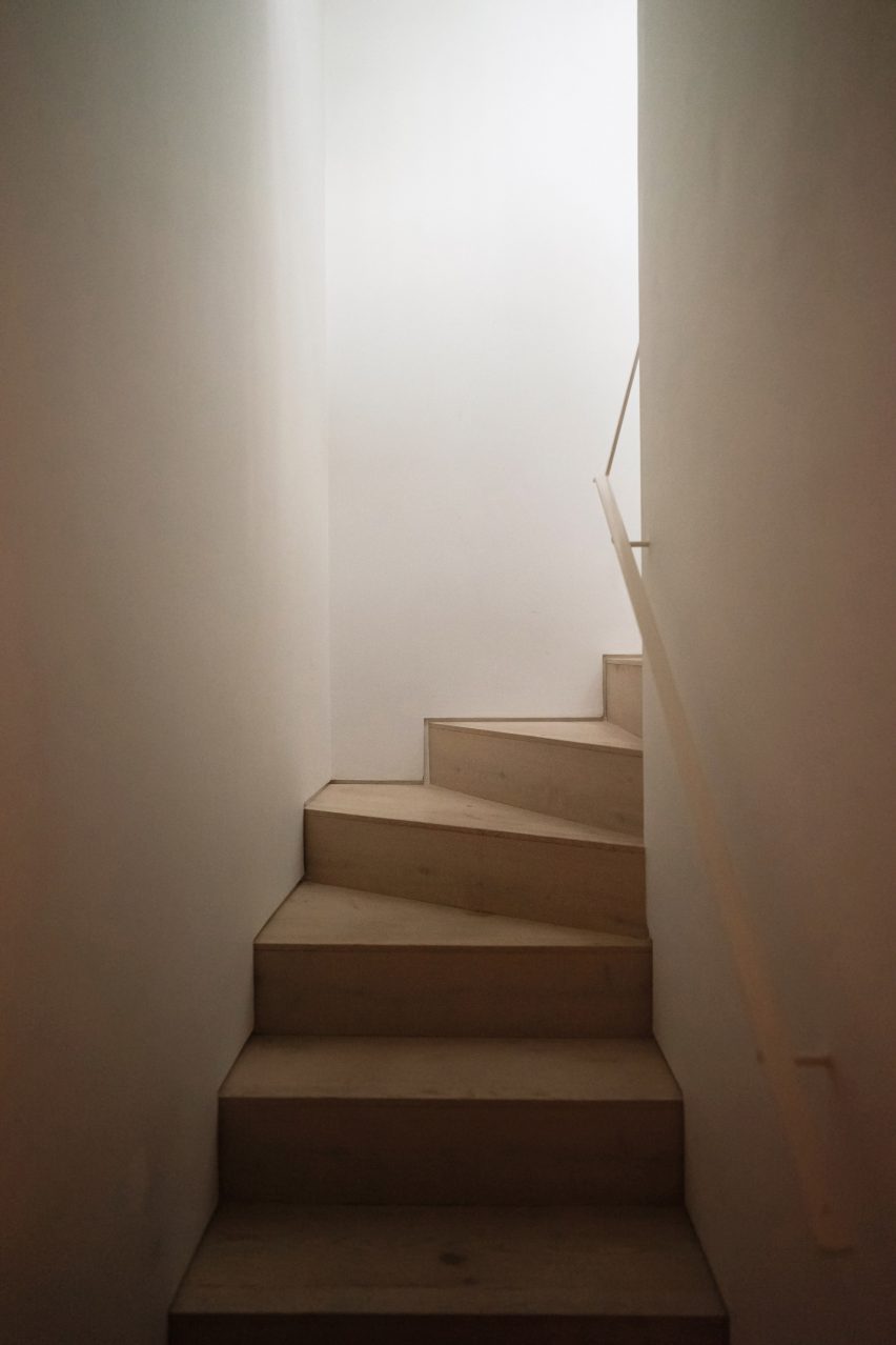 Skylit staircase