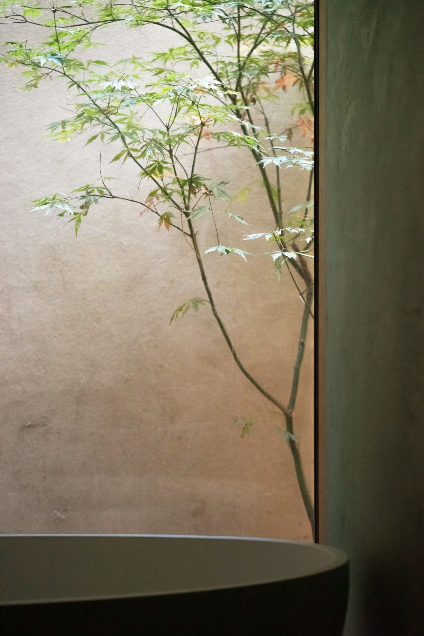 Interior of converted artist studio in London