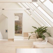 Skylit living space