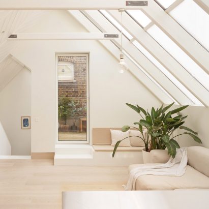 Skylit living space