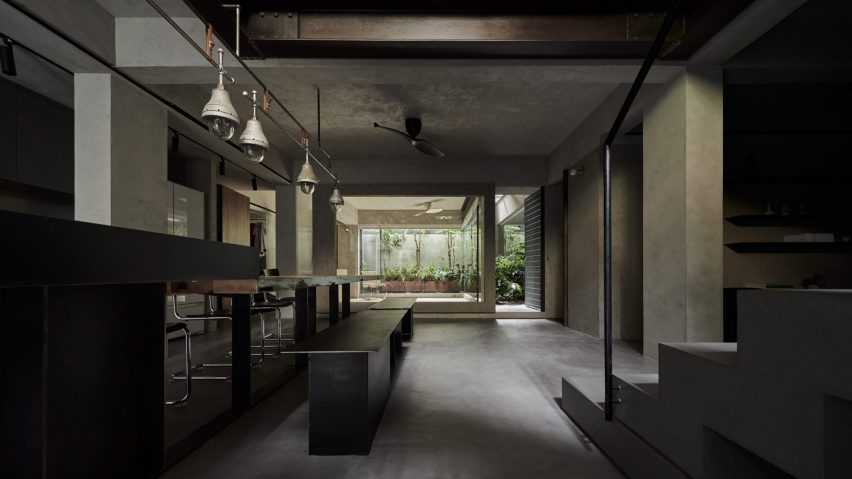 KC Design Studio converted the basement of an apartment