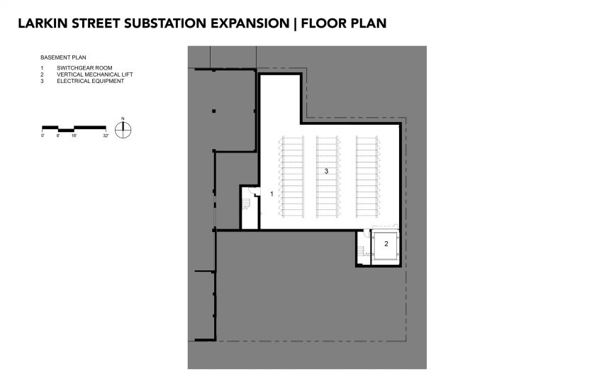 Basement floor plan