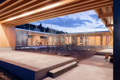 Central courtyard
