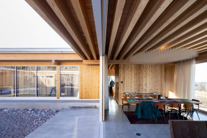Montana wood house