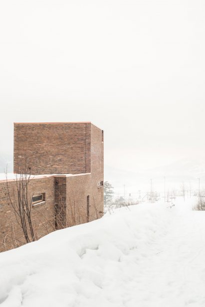Brickhouse with Tower in Norway
