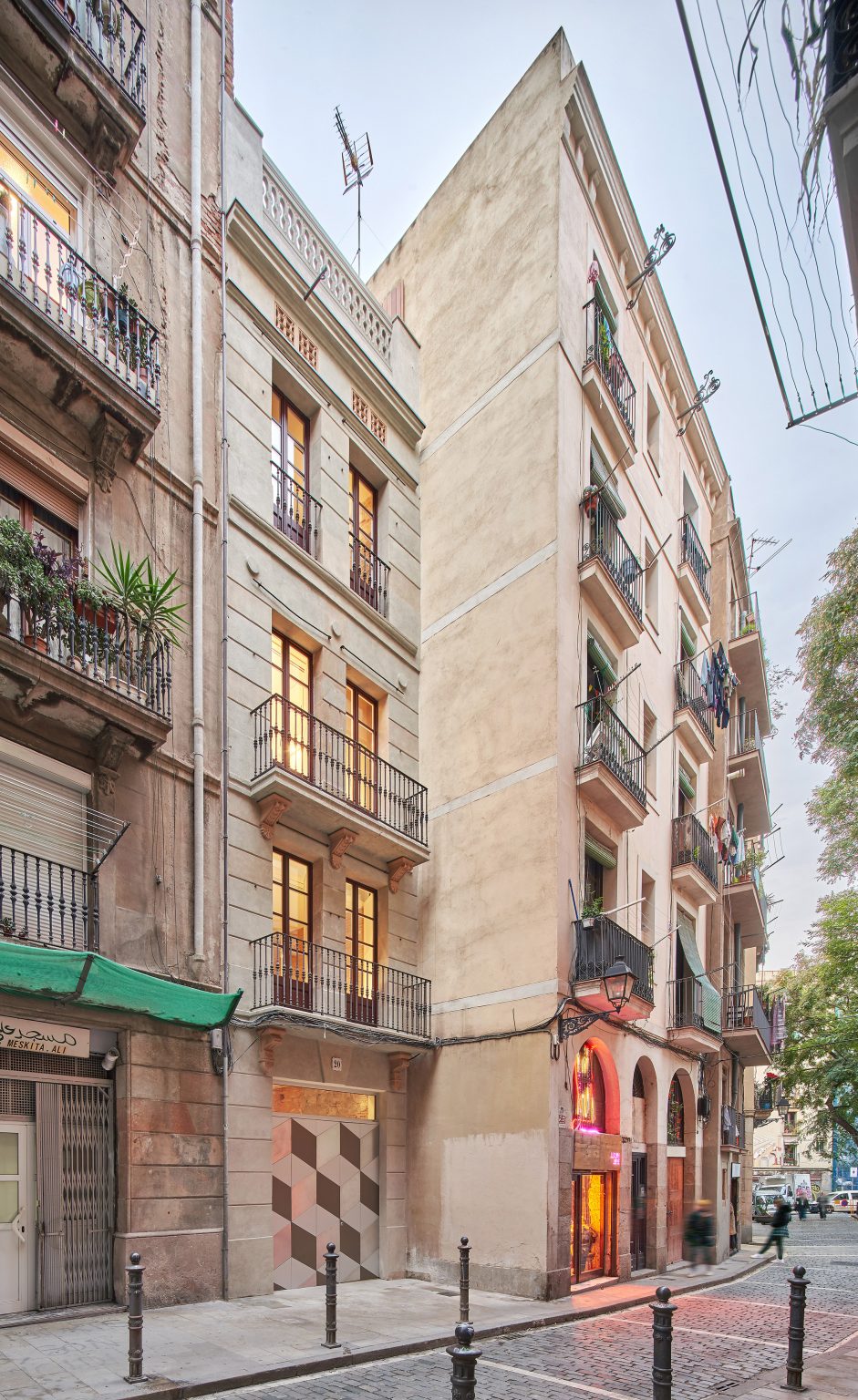 Exterior of BSP20 House by Raúl Sánchez Architects