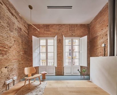 Interior of BSP20 House by Raúl Sánchez Architects