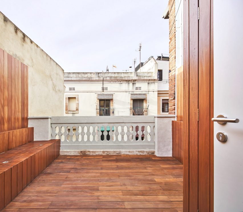 Roof terrace of BSP20 House by Raúl Sánchez Architects