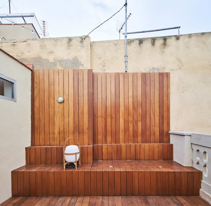 Roof terrace of BSP20 House by Raúl Sánchez Architects