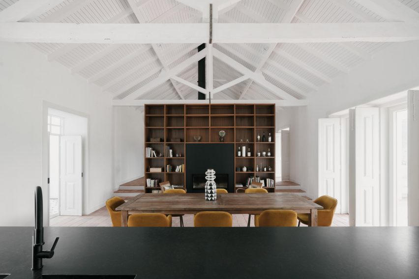 Portuguese farmhouse interior