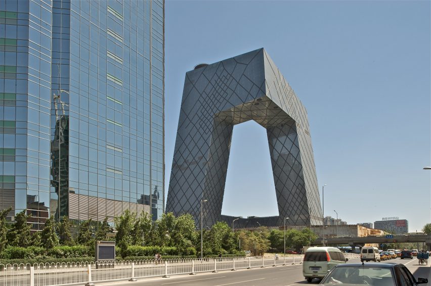 CCTV building in Beijing