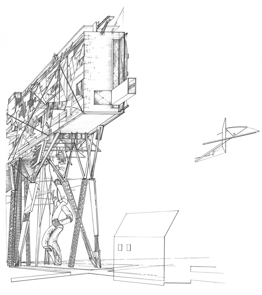 City Edge Competition, Germany, by Daniel Libeskind