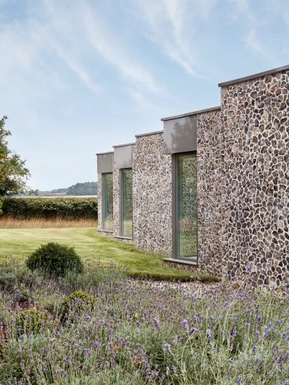 House with flint walls