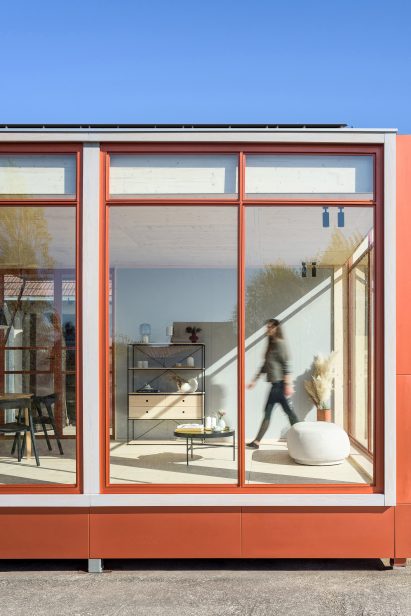 prefab glass window