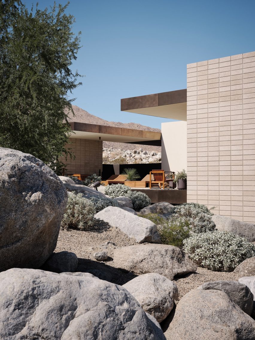 Desert Palisades house by Woods + Dangaran