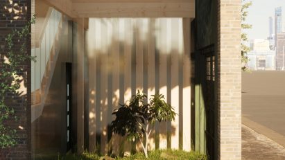 Interior design project by Inchbald Institute of Design student