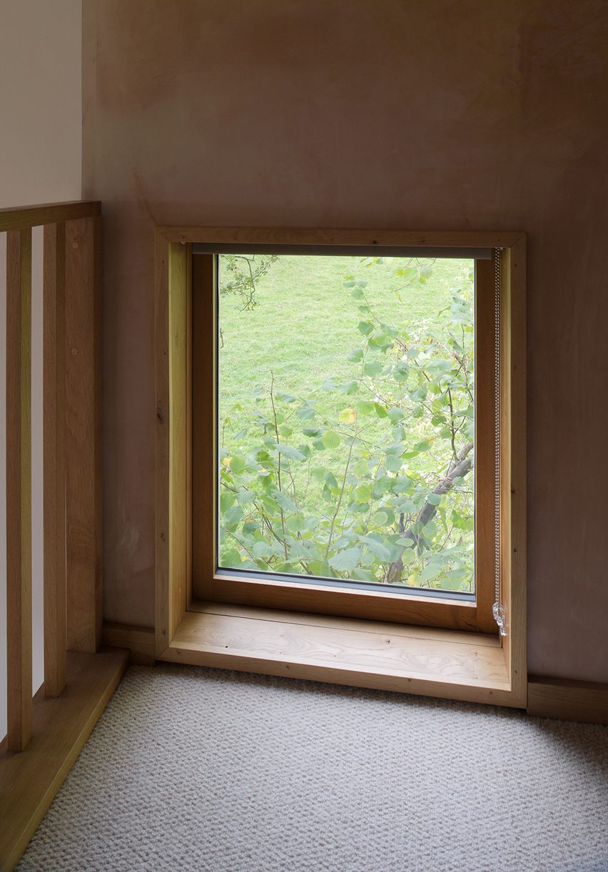 Inside of Drovers' Bough cabin by Akin Studio