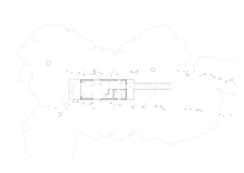 First floor plan of Drovers' Bough by Akin Studio