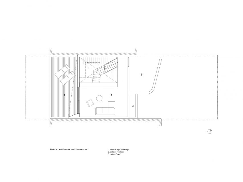 Mezzanine floor plan