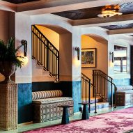 The lobby of Esme hotel Miami