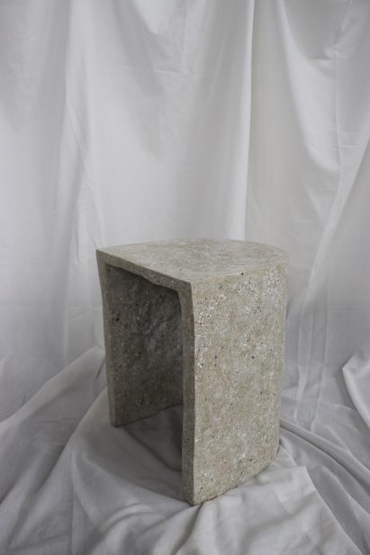 Terrazzo-style stool by Carolina Härdh