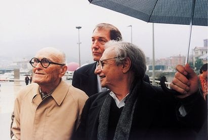 Philip Johnson and Frank Gehry