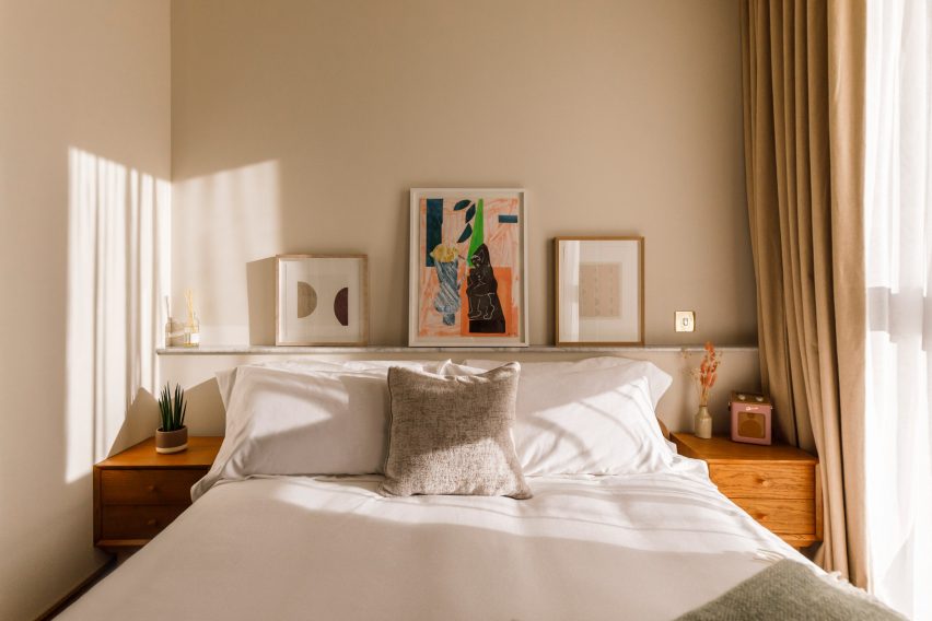 Guest suites inside The Gessner apartments by Way of Life and Fettle