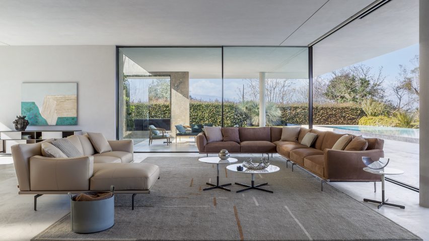 Happy Jack sofa by Ludovica + Roberto Palomba for Poltrona Frau